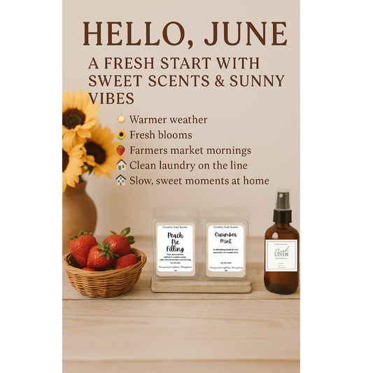 Hello, June: A Fresh Start with Sweet Scents & Sunny Vibes 🌞🌿