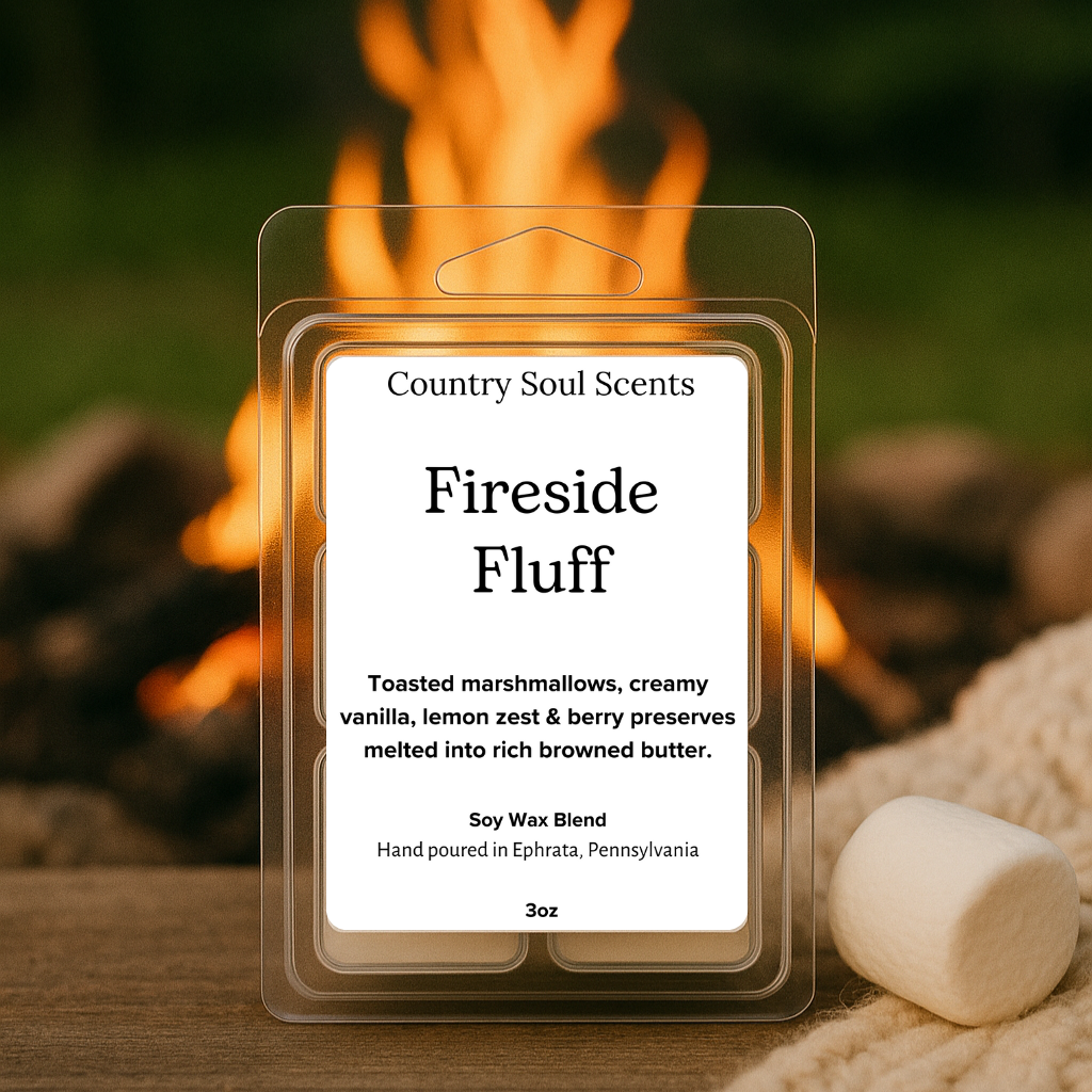 Welcome Home, Fireside Fluff — Our Newest Wax Melt is Here!