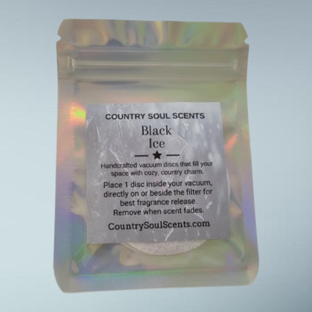 Black Ice Vacuum Discs | Country Soul Scents