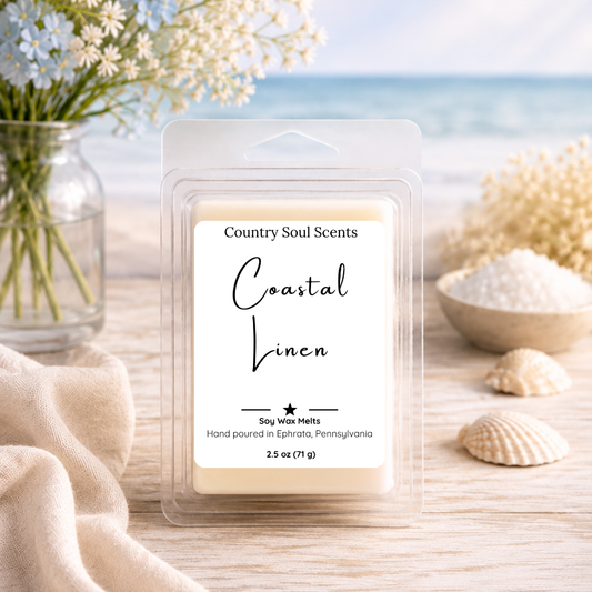 Coastal Linen | Soy Wax Melts