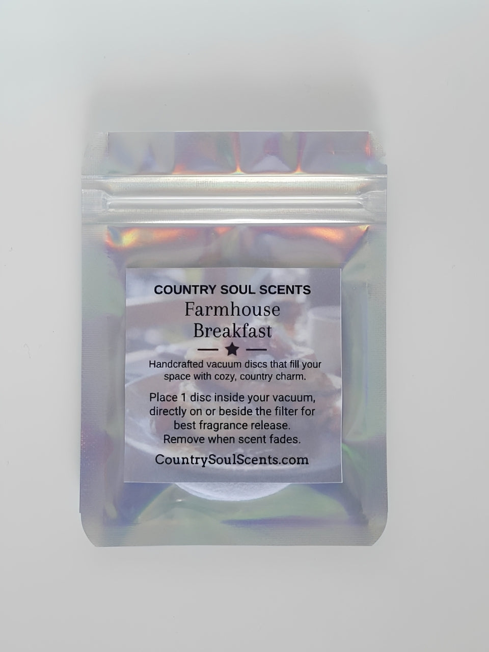 Farmhouse Breakfast Vacuum Discs | Country Soul Scents
