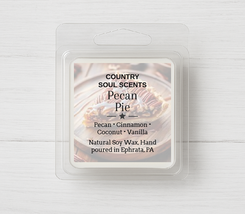 Pecan Pie | 1oz Wax Melt Sample | Country Soul Scents