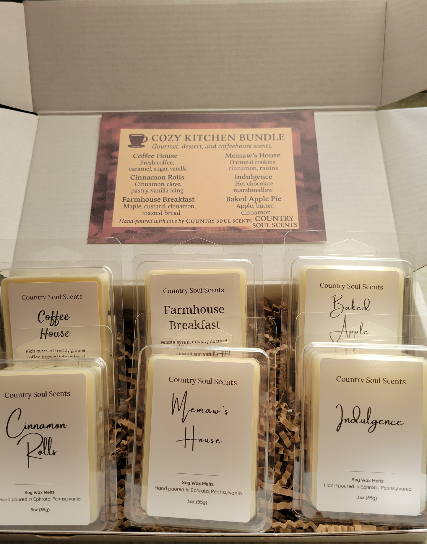 Cozy Kitchen Bundle – 6 Gourmet Scents