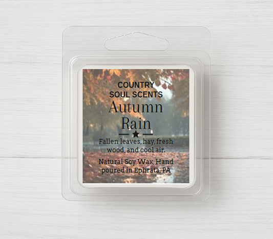 Autumn Rain | 1oz Wax Melt Sample | Country Soul Scents