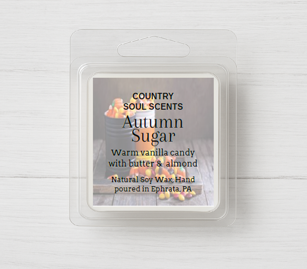 Autumn Sugar | 1oz Wax Melt Sample | Country Soul Scents
