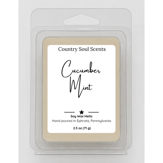 Cucumber Mint | Soy Wax Melts