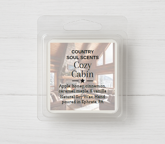 Cozy Cabin | 1oz Wax Melt Sample | Country Soul Scents