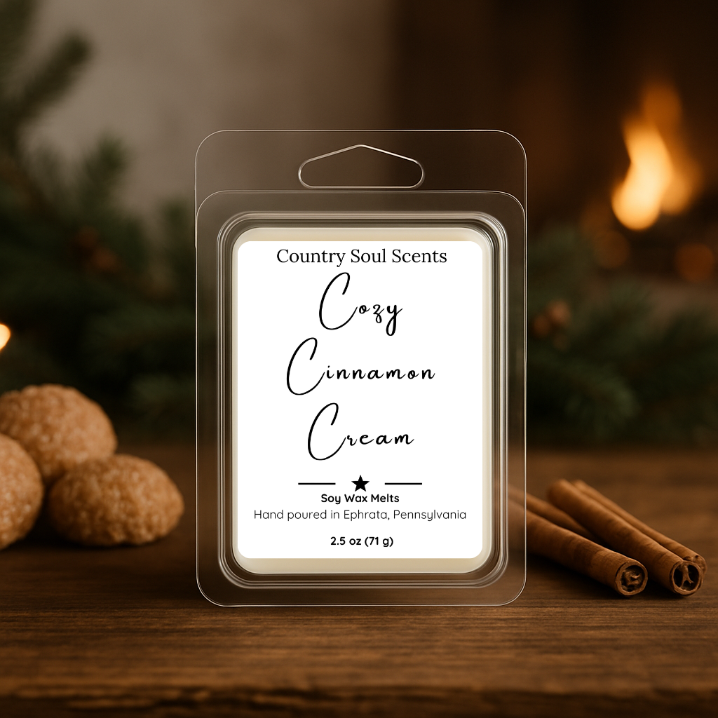 Cozy Cinnamon Cream | Soy Wax Melts