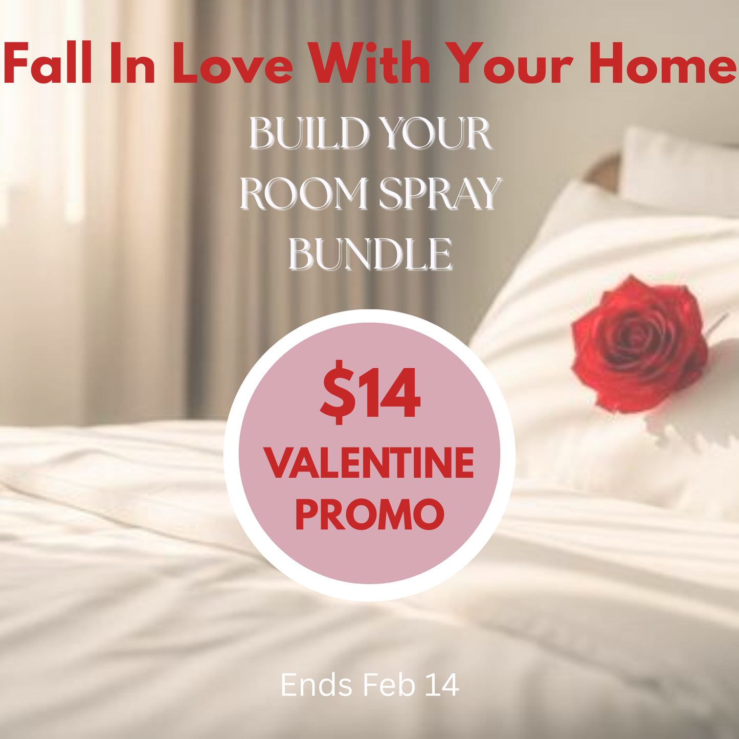 Fall In Love With Your Home | Valentine Room Spray Bundle