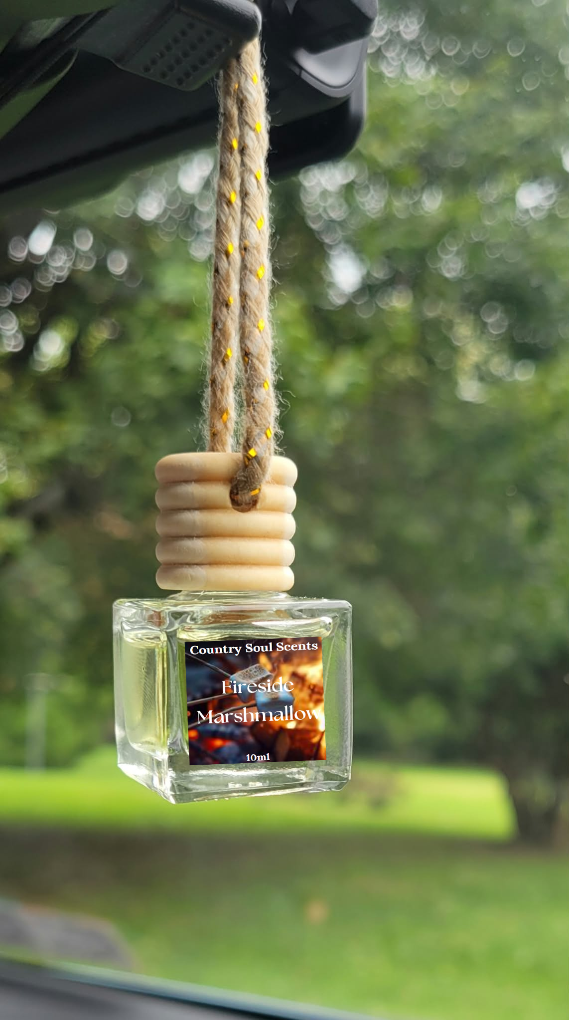 Fireside Marshmallow Car Hanging Diffuser