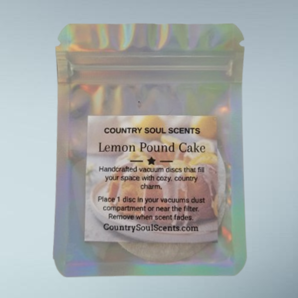 Lemon Pound Cake Vacuum Discs