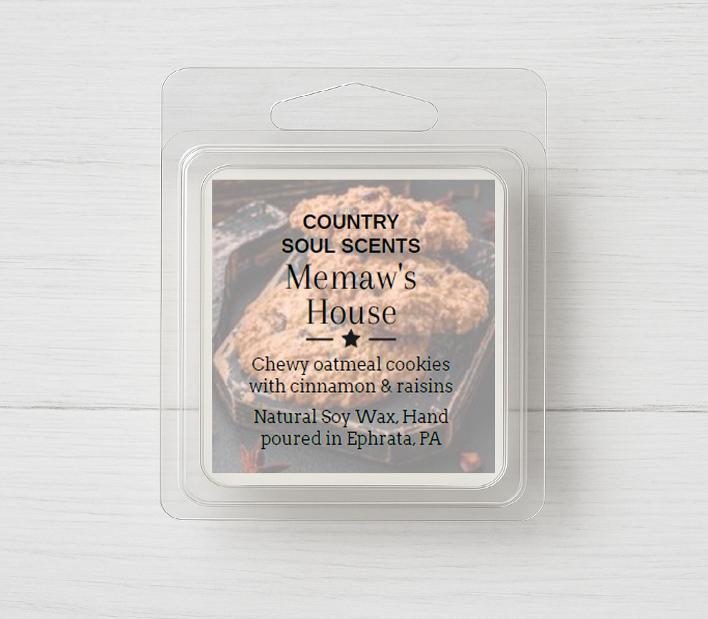 Memaw's House | 1oz Wax Melt Sample | Country Soul Scents