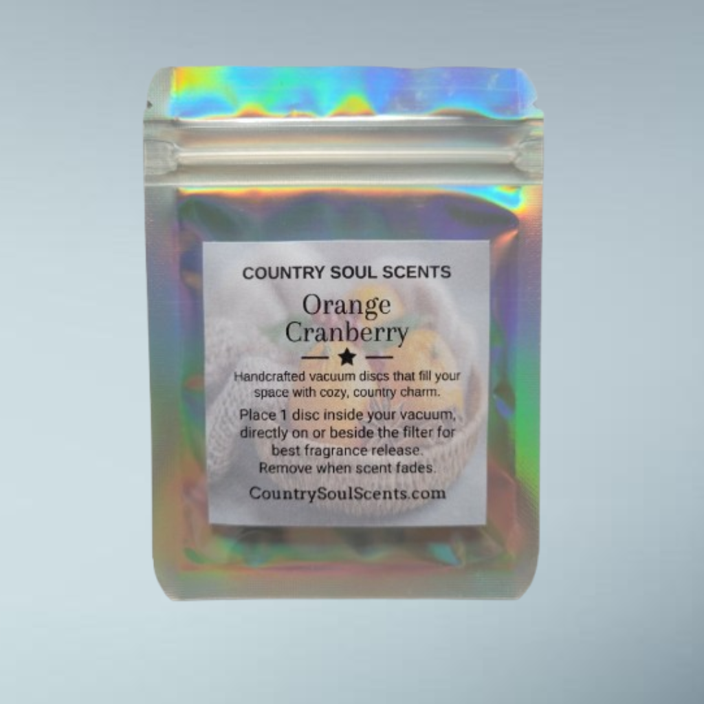 Orange Cranberry Vacuum Discs