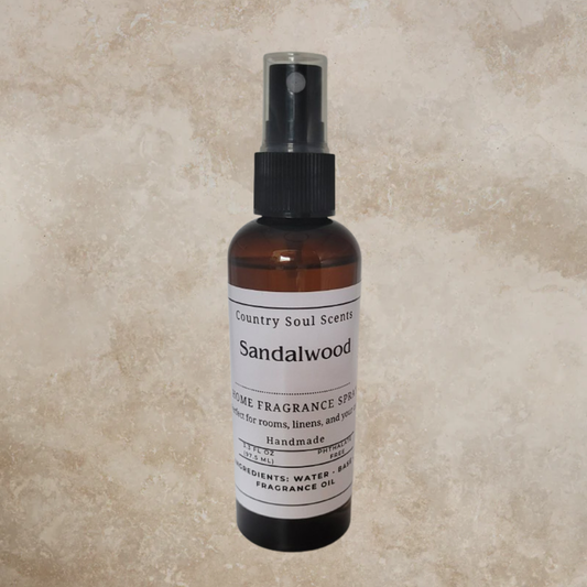 Sandalwood | Home Fragrance Spray | Country Soul Scents