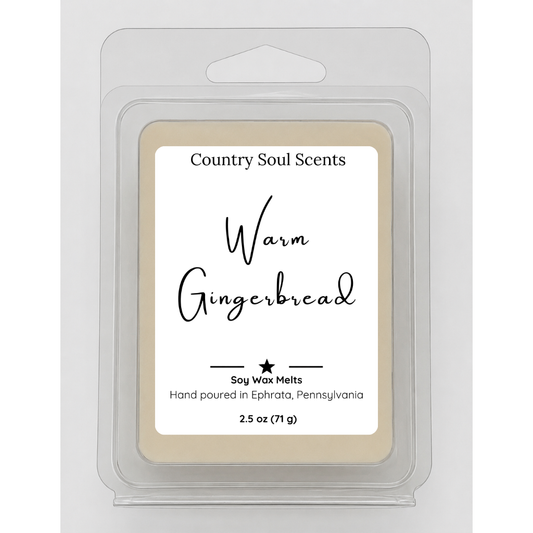 Warm Gingerbread | Soy Wax Melts