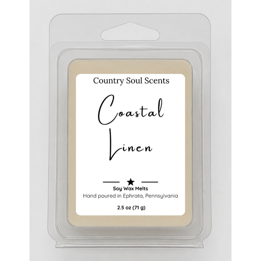 Coastal Linen | Soy Wax Melts