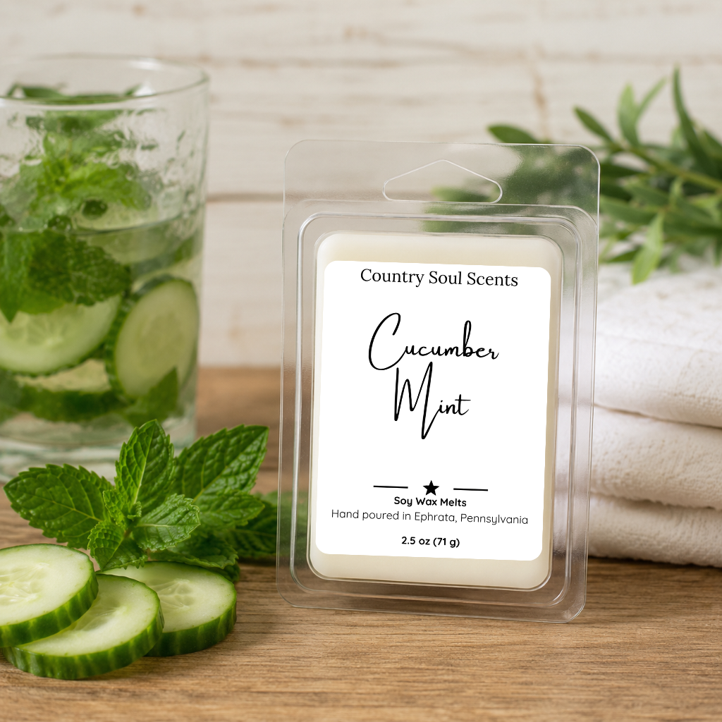 Cucumber Mint | Soy Wax Melts