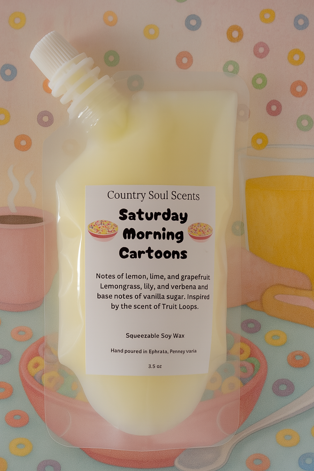 Saturday Morning Cartoons Squeezable Wax Melts