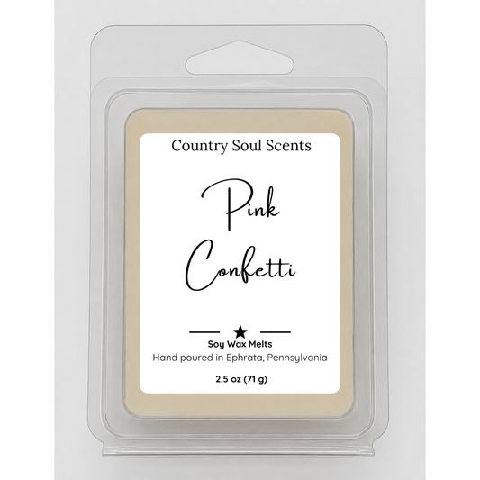 Pink Confetti | Soy Wax Melts