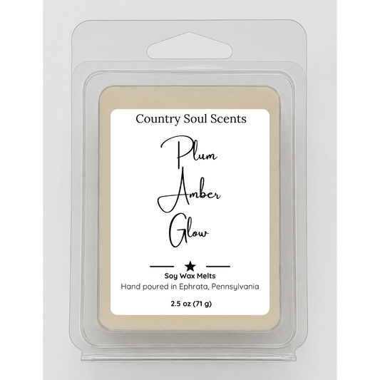 Plum Amber Glow | Soy Wax Melts