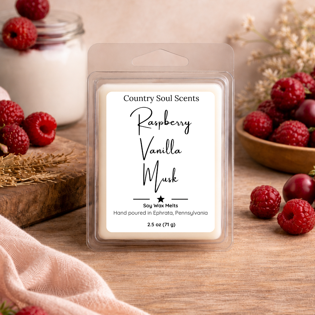 Raspberry Vanilla Musk | Soy Wax Melts