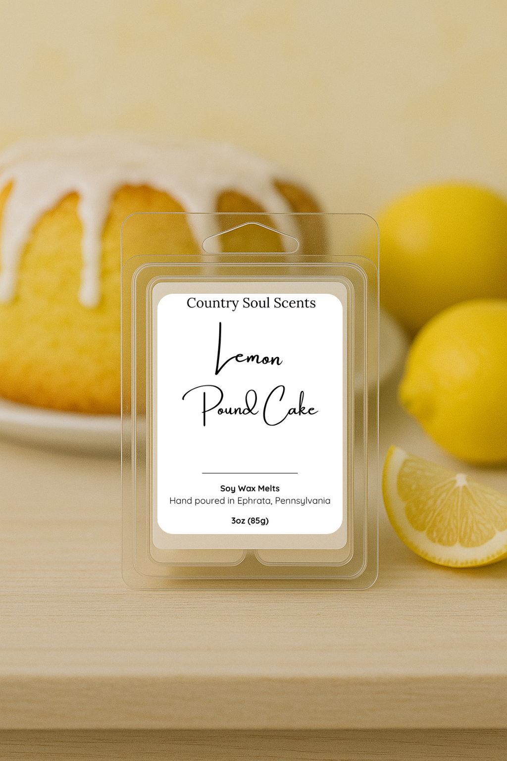Lemon Poundcake Soy Wax Melts