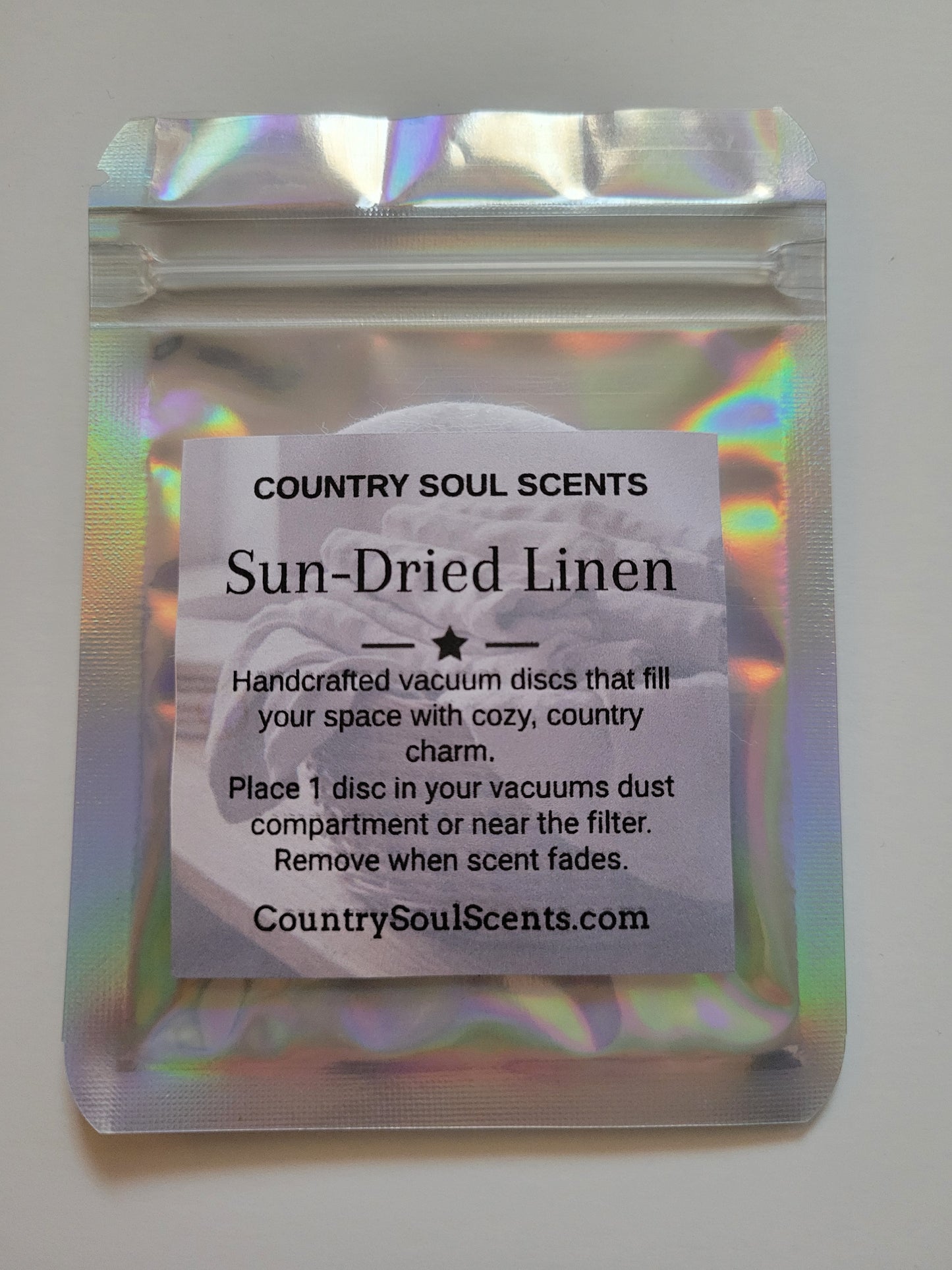 Sun-Dried Linen Vacuum Discs