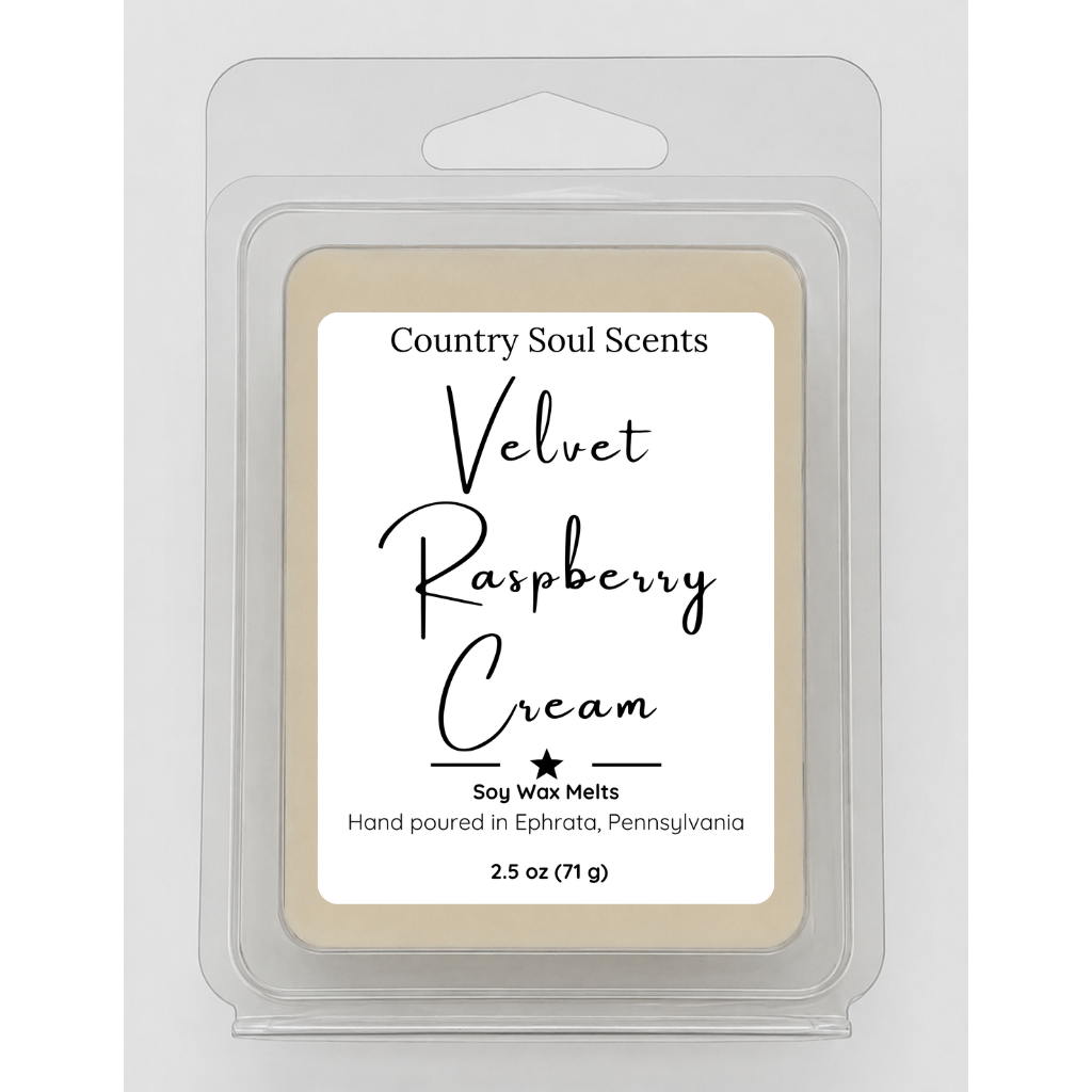 Velvet Raspberry Cream | Soy Wax Melts
